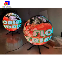 Pantalla LED Esférica de 360 Grados para Proyectos de Exhibición Comercial, Tamaño Personalizado