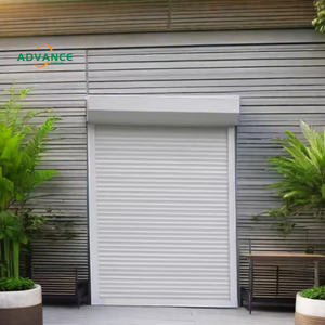 Porte à enroulement sécurisée en aluminium durable pour usage résidentiel, commercial, devanture de <span class=keywords><strong>magasin</strong></span>, bâtiment de bureaux, porte en aluminium - Product Image 1