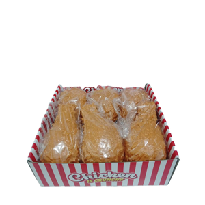Juguete Antiestrés de PU con Forma de Muslo de Pollo Frito, Personalizable con Logotipo, Color y Tamaño, Empaque Personalizado, Juguete Sensorial de Compresión de Ascenso Lento, OEM ODM - Product Image 6