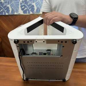 WUXIN 11.6 12 pollici touch screen sistema <span class=keywords><strong>POS</strong></span>/registratore di cassa/altro <span class=keywords><strong>pos</strong></span> tablet <span class=keywords><strong>pos</strong></span> con USB 80MM stampante Touch Panel PC - Product Image 6