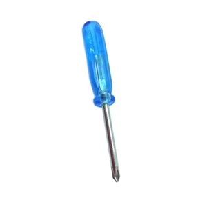 Factory Bulk Blue Plastic Handle 2.0*45mm Cross Head Mini Screwdrivers