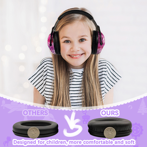Orejeras de Protección Auditiva Reutilizables <span class=keywords><strong>para</strong></span> Niños, ABS, Reducción de Ruido de 22 dB, Diseño Plegable <span class=keywords><strong>para</strong></span> Estudio, Conciertos, Ayuda <span class=keywords><strong>para</strong></span> Dormir, Coloridas - Product Image 2
