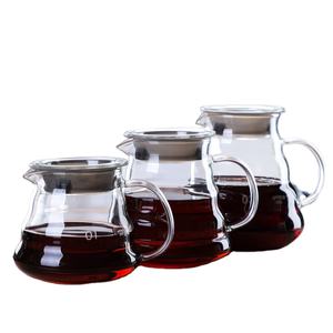 Verre à haute teneur en borosilicate verser sur la <span class=keywords><strong>cafetière</strong></span> 300ml 500ml 700ml 60 <span class=keywords><strong>cafetière</strong></span> en verre pour goutteur à main échantillon gratuit - Product Image 1