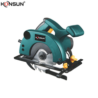 Scie circulaire KONSUN 1300W, outils électriques, 185 mm, scie à découper, scie à bois