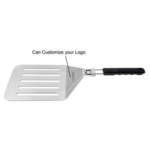 Hoja de aleación de aluminio Premium Pizza Peel Turning Paddle Pizza Peel <span class=keywords><strong>Pala</strong></span> con mango plegable - Product Image 6