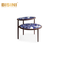 Table basse à motif léopard, design tendance, décoration haut de gamme, table de salon moderne, luxe exquis, table basse
