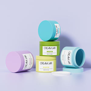Boca ancha, 250ml, 300ml, 8oz, contenedor vacío mate para exfoliante de azúcar, tarros de mantequilla para crema corporal cosmética de plástico esmerilado personalizado con tapa - Product Image 4