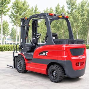 Chariot élévateur de entrepôt, mini chariot élévateur électrique de 3,5 tonnes pour entrepôt de petite taille, taille compacte, utilisation facile, utilisation flexible - Product Image 3