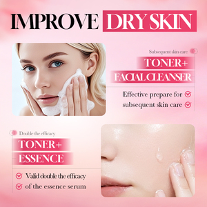 SADOER Set de Cuidado Facial Rejuvenecedor y Nutritivo con Péptidos de Rosa de 6 Piezas para una Piel Radiante - Product Image 5