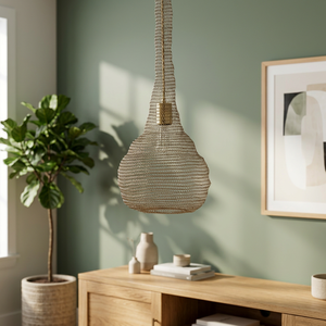 Lámpara de Techo Colgante de Hierro, Diseño Rústico, Gran Tamaño, para Hotel, LED Blanco Frío 2700K - Product Image 4
