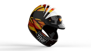 2025 TRRF marque vente chaude plein visage <span class=keywords><strong>Vintage</strong></span> moto course moteur croix fibre de carbone <span class=keywords><strong>casque</strong></span> de moto - Product Image 2