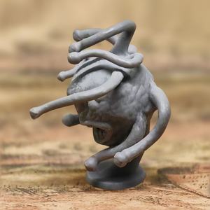Fantastique figurine Cthulhu Beholder non peinte pour impression 3D, figurine DND, démon aux yeux, figurine miniature DND pour bricolage - Product Image 4