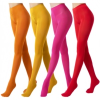 Vente en gros collants d'été sexy pour femmes style mature 80D polyaster opaque longueur de cuisse collants tricotés chaussettes d'Halloween