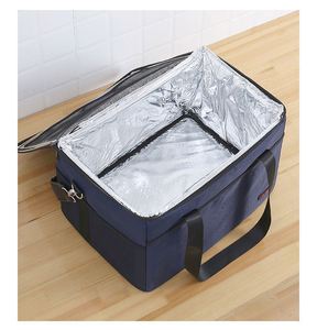 Portable Thermal Cooler Bag Picnic Food Beverage Drink Keeping Organizer <b>Insulated</b> <b>Lunch</b> <b>Box</b> Zipper Tote <b>Lunch</b> <b>Box</b> - Product Image 3