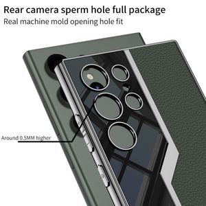 Ultra-Mỏng Electroplated Racing Thiết Kế Da Trường Hợp Điện Thoại Đối Với Samsung S24 Siêu Và S24 Cộng Với Bảo Vệ Điện Thoại Di Động Bìa - Product Image 5