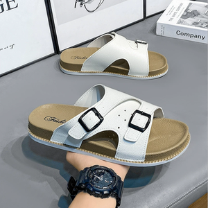 Ciabatte da uomo personalizzate e alla moda, adatte per l'uso all'aperto, a <span class=keywords><strong>casa</strong></span>, <span class=keywords><strong>in</strong></span> bagno, antiscivolo, con suola spessa, monopezzo - Product Image 3
