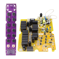 Télécommande radio industrielle étanche IP67 à 12 boutons et double vitesse, vérifiée par carte intelligente, pour pont roulant