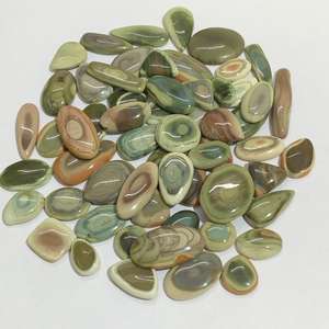 Jaspe Imperial, Cuarzo Verde Natural, Gema Suelta Redonda de 20 mm para Joyería, Calidad AAAAA para Collar - Product Image 2