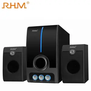 RHM 2,1 мультимедийный 60 Вт динамик с USB/SD/FM/BT/дистанционным управлением