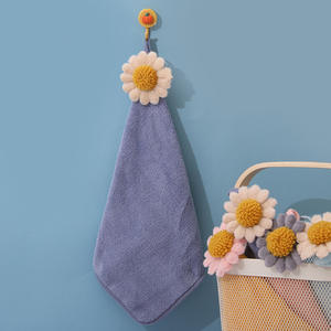 <span class=keywords><strong>Toalla</strong></span> de mano colgante de dibujos animados, inodoro de cocina multifuncional, <span class=keywords><strong>toalla</strong></span> de mano de terciopelo Coral, <span class=keywords><strong>toalla</strong></span> pequeña absorbente gruesa para niños - Product Image 3