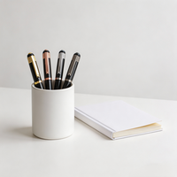 Stylos exécutifs en métal uniques, gravure au laser profonde de 1,0 mm du nom et du titre, 35 g, sensation premium, prêts pour la boîte cadeau