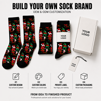 Chaussettes de sport personnalisées Mushafier OEM pour adultes - Chaussettes sans couture respirantes à séchage rapide absorbant la transpiration résistantes aux déchirures à impression numérique