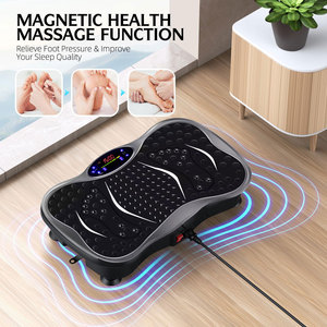 Máquina de plataforma de vibración de Venta caliente Pérdida de peso Crazy Fit Masajeador Placa vibratoria con bandas de resistencia - Product Image 2