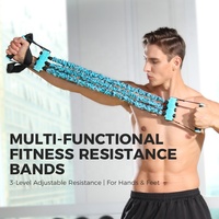 Offre Spéciale Poitrine Formation Expander Pull-Rope Force Trainer Résistance Tube Multifonction Fitness Home Gym Band Mike Sports