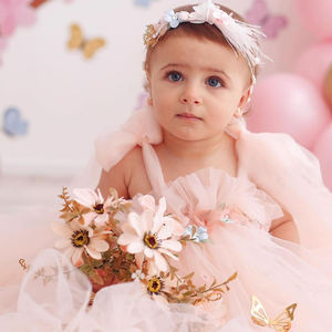 Vestiti per bambini all'ingrosso festa di compleanno del bambino di nuovo Costume da <span class=keywords><strong>farfalla</strong></span> del bambino fiori di nozze delle ragazze festa per il <span class=keywords><strong>vestito</strong></span> delle ragazze - Product Image 4