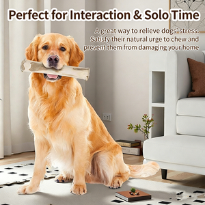 2025 Natural Coffee Wood Eco-friendly Squeaky Dog Grinding Stick Teeth Cleaning Exercise Wear-resistant <b>Bite</b>-resistant Halitosis - Product Image 3