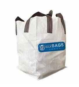 HESHENG ट्यूबलर/दौर/परिपत्र 100% नई पीपी जंबो थोक बैग FIBC बैग 1 टन जंबो बैग बिक्री के लिए