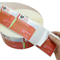 Étiquettes personnalisées imperméables mates en BOPP découpées à la forme pour friandises à mâcher pour chiens, autocollants d'emballage laminés imprimés avec le logo de la marque