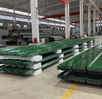 Tôle de Toiture Métallique Ondulée Galvanisée Prélaquée en Acier Couleur, Prix de la Tôle de Toiture en Zinc, Livraison en 7 Jours, 1 Tonne