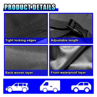 Coussin de siège de voiture imperméable pour SUV, idéal pour chats et chiens, en polyester résistant à l'usure, pour bagages et animaux de compagnie - Grande Vente