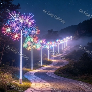 Arbre lumineux LED Feux d'artifice Datang, étanche IP65, pour la décoration des parcs et des places d'hôtels - Product Image 2