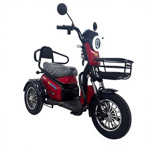 <span class=keywords><strong>600</strong></span> Watt 3 Tekerlekli Açık Gövdeli Elektrikli Üç Tekerlekli <span class=keywords><strong>Scooter</strong></span>, Yetişkinler için 48V Akülü - Product Image 2