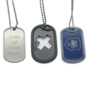 Изготовитель на заказ, пустая алюминиевая нержавеющая сталь, бирка для домашних животных, металлическая бирка для собак - Product Image 3