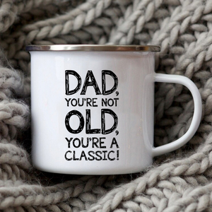 Mug en <span class=keywords><strong>émail</strong></span> blanc au design moderne, 350 ml, avec bord coloré, impression par transfert thermique, sublimation <span class=keywords><strong>à</strong></span> chaud sécurisée, sans BPA, compatible lave-vaisselle - Product Image 2