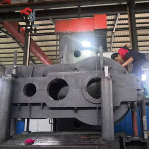 Machine d'alésage CNC sur pied de 6 mètres personnalisable pour grandes pièces non standard pour grues portiques minières ; Basée sur des dessins - Product Image 1