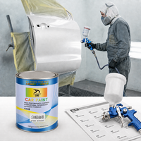 Peinture automobile haute résistance aux intempéries avec revêtement en spray 1K couleur nacrée pour ateliers de restauration de surfaces de véhicules