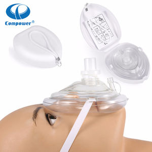 Compower One Way Training Valve <span class=keywords><strong>Mask</strong></span> Precio Barato Rescue Face Bulk <span class=keywords><strong>Cpr</strong></span> Shield Con Llavero - Product Image 6