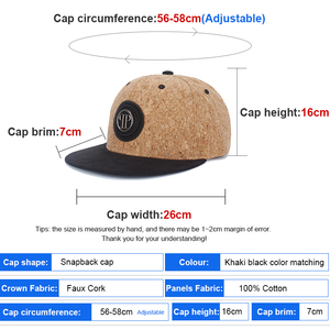 Casquette de baseball unisexe sportive et performante, personnalisée, avec broderie 3D en métal, en faux liège écologique, réglable, contrastée kaki et noir - Product Image 2
