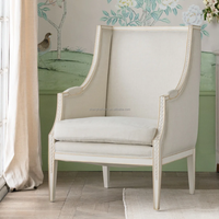 Ensemble de fauteuils en bois massif personnalisables de style rétro américain - Chaise de balcon pour le loisir - Meubles de salon