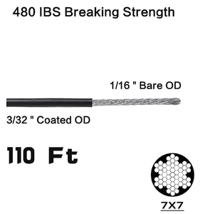 Accesorios de Hardware de Cable ganchos Cordón de acero inoxidable colgante de alambre de jardín foto de alambre y Cable barandilla Kits - Product Image 5