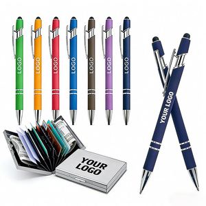 Cheap Custom Wholesale <b>Gift</b> Business Promotional Metal Ball Ballpoint <b>Pens</b> With Logo - Product Image 1
