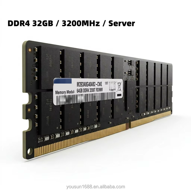 In Stock Server Memory ECC RDIMM RAM 32GB DDR4 Ram 2933MHz 3200MHz for Server Memory Ddr4 3200mhz ram Ddr4 32gb
