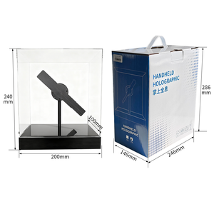 Petit ventilateur holographique avec boîtier en acrylique pour l'affichage de contenu religieux chrétien, l'enseignement et les médias inspirants - Product Image 6