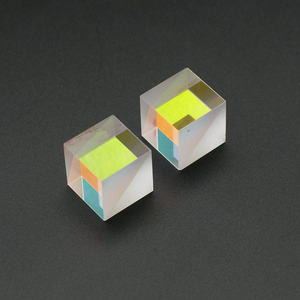 맞춤형 <span class=keywords><strong>BK7</strong></span>/K9 광학 접합 큐브 프리즘 AR 코팅 고차광율 람다/4 평탄도 빔 스플리터 - Product Image 3