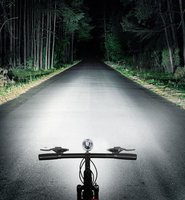 Lampe de vélo 3 LED, phare rétro pour VTT, lampe de vélo à piles