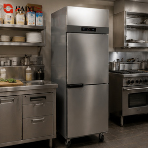 Refrigerador Vertical Comercial para Cocina, Enfriador de Aire para Cocina, Congelador Vertical de Acero Inoxidable para Panadería - Product Image 2